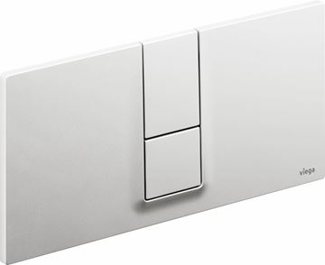 VIEGA VISIGN FOR STYLE 14 8334.1 ovládacie tlačidlo pre dve splachovania, plast, ušľachtilá matná