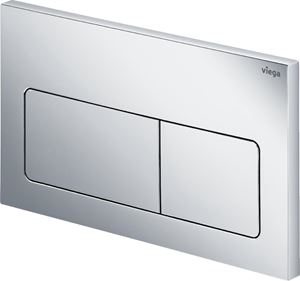 VIEGA PREVISTA VISIGN FOR LIFE 5 8601.1 ovládacie tlačidlo pre dve splachovania, plast, chróm