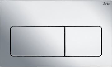 VIEGA PREVISTA VISIGN FOR LIFE 5 8601.1 ovládacie tlačidlo pre dve splachovania, plast, chróm 773717 Obrázek - fotka