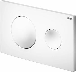 VIEGA PREVISTA VISIGN FOR STYLE 20 8610.1 ovládacie tlačidlo pre dve splachovania, plast, alpská biela