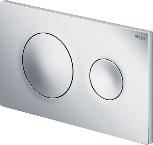 VIEGA PREVISTA VISIGN FOR STYLE 20 8610.1 ovládacie tlačidlo pre dve splachovania, plast, chróm 773779 Obrázek - Hlavní obrázek