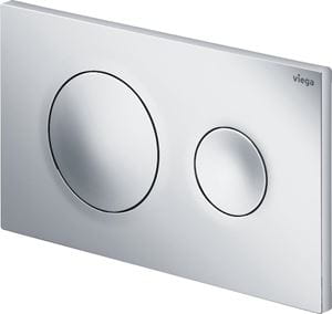 VIEGA PREVISTA VISIGN FOR STYLE 20 8610.1 ovládacie tlačidlo pre dve splachovania, plast, chróm