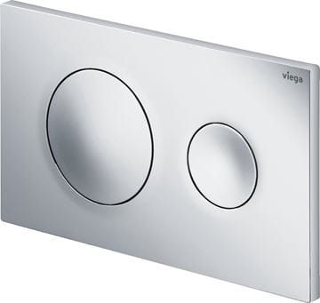 VIEGA PREVISTA VISIGN FOR STYLE 20 8610.1 ovládacie tlačidlo pre dve splachovania, plast, chróm