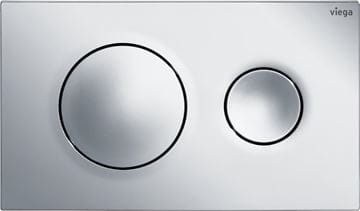 VIEGA PREVISTA VISIGN FOR STYLE 20 8610.1 ovládacie tlačidlo pre dve splachovania, plast, chróm 773779 Obrázek - fotka