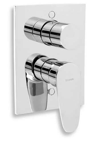 NOVASERVIS TITANIA SMART vaňová podomietková batéria, s prepínačom, s telesom, chróm 98050R,0 Obrázek - Hlavní obrázek