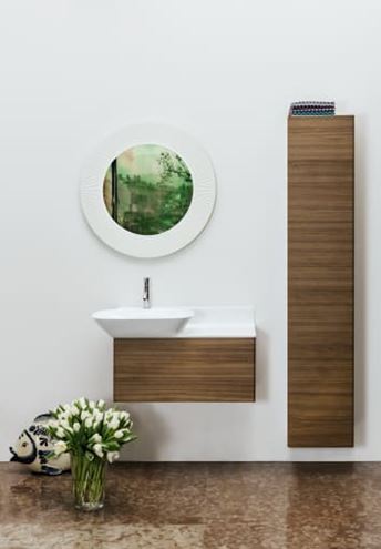 KARTELL BY LAUFEN ALL SAINTS zrkadlo 78 cm, s osvetlením H3863330840001 Obrázek - fotka