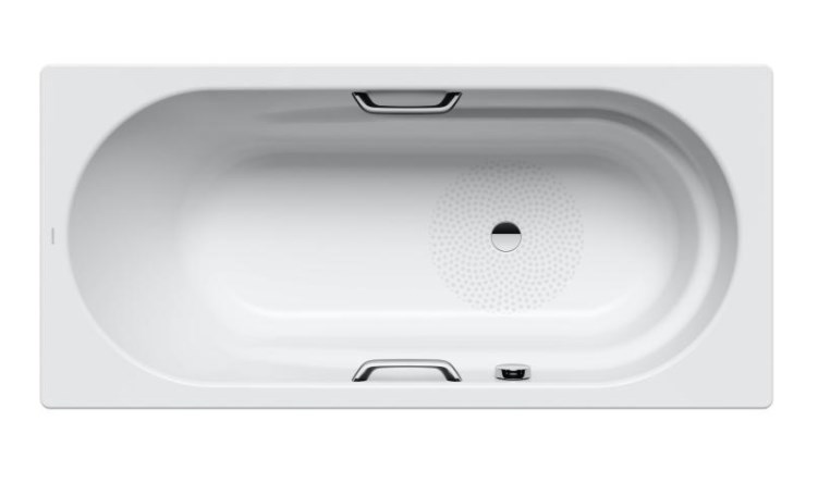 KALDEWEI VAIO STAR 961 vaňa 170x80 cm, bez nožičiek, s otvormi pre madlá, smaltovaná oceľ, antislip 234130000001 Obrázek - Hlavní obrázek