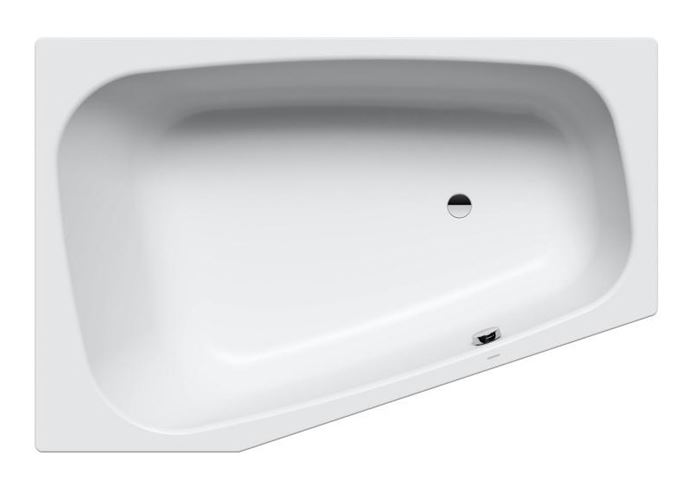 KALDEWEI PLAZA DUO 190 rohová vaňa 180x120 cm, pre 2 osoby, bez nožičiek, smaltovaná oceľ 237000010001 Obrázek - Hlavní obrázek