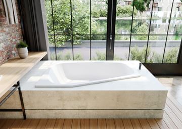 KALDEWEI PLAZA DUO 190 rohová vaňa 180x120 cm, pre 2 osoby, bez nožičiek, smaltovaná oceľ 237000010001 Obrázek - fotka