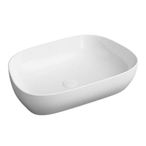 VITRA OUTLINE umývadlová misa 62,5 cm, bez prepadu, brúsené, VitrAhygiene