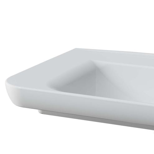 VITRA SENTO umývadlo 78 cm, s otvorom na batériu, s prepadom, VitrAhygiene 5947B003-0001 Obrázek - fotka