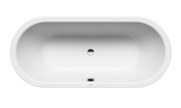 KALDEWEI CLASSIC DUO OVAL 111 vaňa 180x80 cm, pre 2 osoby, bez nožičiek, smaltovaná oceľ, Perl-Effekt