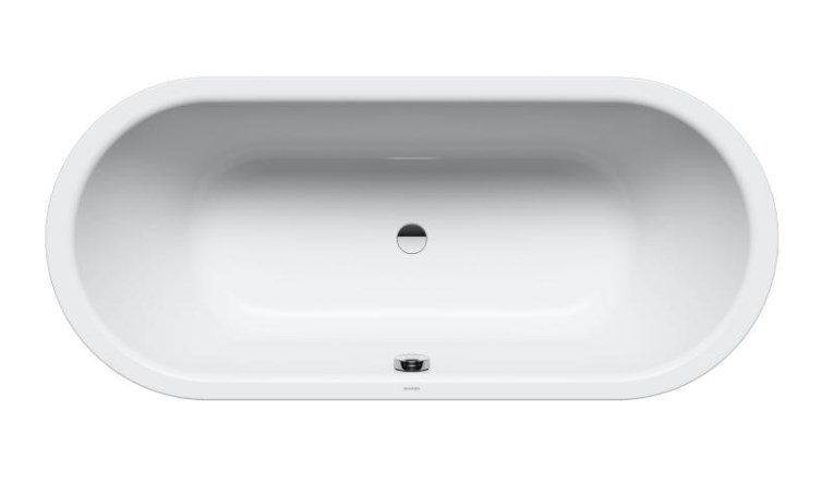 KALDEWEI CLASSIC DUO OVAL 111 vaňa 180x80 cm, pre 2 osoby, bez nožičiek, smaltovaná oceľ, Perl-Effekt 291200013001 Obrázek - Hlavní obrázek