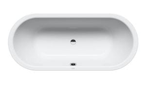 KALDEWEI CLASSIC DUO OVAL 111 vaňa 180x80 cm, pre 2 osoby, bez nožičiek, smaltovaná oceľ, Perl-Effekt