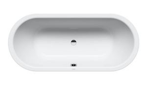 KALDEWEI CLASSIC DUO OVAL 111 vaňa 180x80 cm, pre 2 osoby, bez nožičiek, smaltovaná oceľ, Perl-Effekt