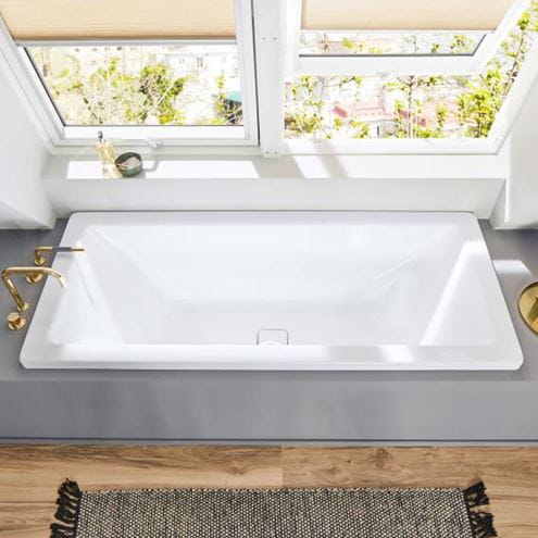 KALDEWEI CONODUO 733 vaňa 180x80 cm, pre 2 osoby, bez nožičiek, smaltovaná oceľ, antislip, Perl-Effekt 235130003001 Obrázek - fotka