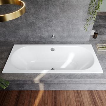 KALDEWEI CLASSIC DUO 110 vaňa 180x80 cm, pre 2 osoby, bez nožičiek, smaltovaná oceľ, antislip, Perl-Effekt 291030003001 Obrázek - fotka