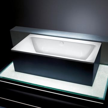 KALDEWEI ASYMMETRIC DUO 744 vaňa 180x90 cm, pre 2 osoby, bez nožičiek, smaltovaná oceľ, Perl-Effekt 274400013001 Obrázek - fotka