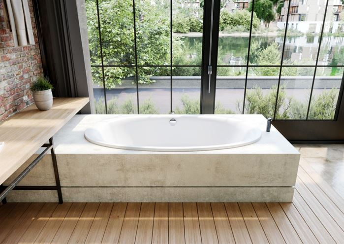 KALDEWEI ELLIPSO DUO OVAL 232 vaňa 190x100 cm, pre 2 osoby, bez nožičiek, smaltovaná oceľ, Perl-Effekt 286200013001 Obrázek - fotka