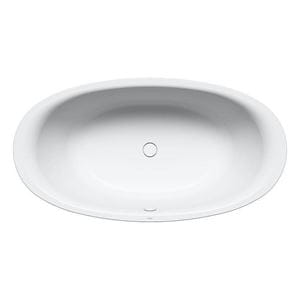 KALDEWEI ELLIPSO DUO OVAL 232 vaňa 190x100 cm, pre 2 osoby, bez nožičiek, smaltovaná oceľ, Perl-Effekt