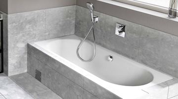 KALDEWEI CLASSIC DUO 110 vaňa 180x80 cm, pre 2 osoby, bez nožičiek, smaltovaná oceľ, antislip, Perl-Effekt 291030003001 Obrázek - fotka