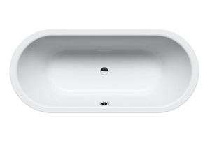 KALDEWEI CLASSIC DUO OVAL 112 vaňa 160x70 cm, pre 2 osoby, bez nožičiek, smaltovaná oceľ, Perl-Effekt