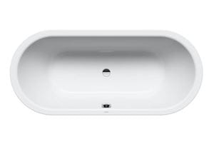 KALDEWEI CLASSIC DUO OVAL 113 vaňa 170x75 cm, pre 2 osoby, bez nožičiek, smaltovaná oceľ