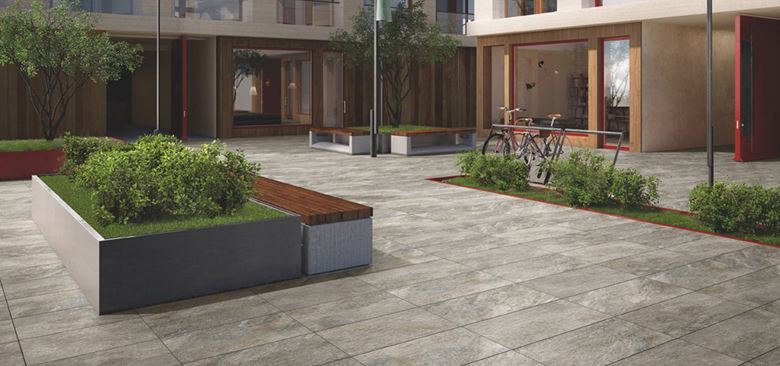 VILLEROY & BOCH MY EARTH OUTDOOR dlažba 60x60 cm, mat, grey 2802/RU60 Obrázek - fotka