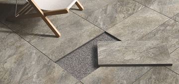 VILLEROY & BOCH MY EARTH OUTDOOR dlažba 60x60 cm, mat, grey 2802/RU60 Obrázek - fotka