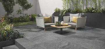 VILLEROY & BOCH MONT BLANC GARDEN dlažba 60x60x2 cm, mat, titan 2869/GS60 Obrázek - fotka