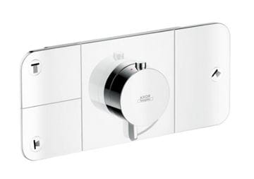 AXOR ONE podomietková termostatická batéria, pre 3 spotrebiče, chróm