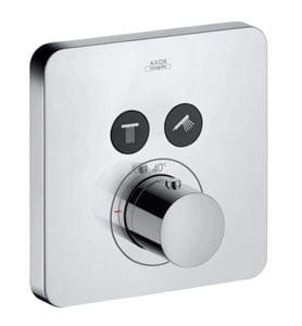 AXOR SHOWER SELECT podomietková termostatická batéria, pre 2 spotrebiče, chróm