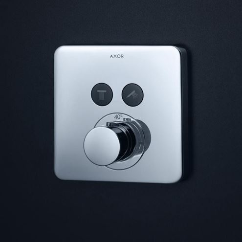 AXOR SHOWER SELECT podomietková termostatická batéria, pre 2 spotrebiče, chróm 36707000 Obrázek - fotka