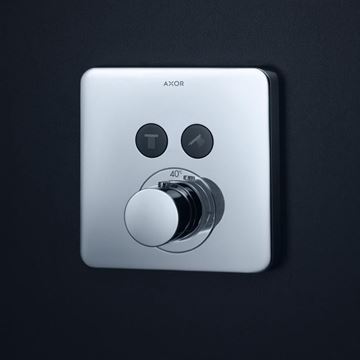 AXOR SHOWER SELECT podomietková termostatická batéria, pre 2 spotrebiče, chróm 36707000 Obrázek - fotka