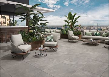 VILLEROY & BOCH URBAN JUNGLE OUTDOOR20 dlažba 80x80x2 cm, mat, dark grey 2888/TC90 Obrázek - fotka