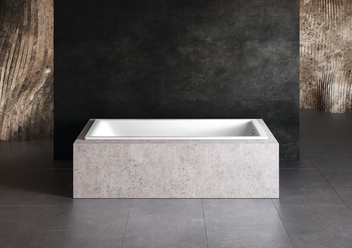 KALDEWEI PURO 652 vaňa 170x75 cm, bez nožičiek, smaltovaná oceľ, antislip, Perl-Effekt 256230003001 Obrázek - fotka