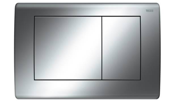 TECE PLANUS ovládacie tlačidlo pre dve splachovania, oceľ, lesklý chróm 9240321 Obrázek - Hlavní obrázek
