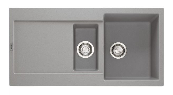 FRANKE MARIS MRG 651 fragranitový drez 970x500 mm, otočný, vanička, odkvapkávač, šedý kameň 114.0120.253 Obrázek - Hlavní obrázek