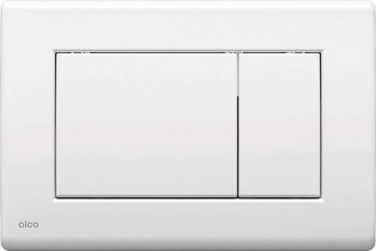ALCA M270 ovládacie tlačidlo pre dve splachovania, plast, lesklá biela M270 Obrázek - Hlavní obrázek