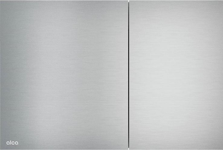 ALCA FLAT AIR ovládacie tlačidlo pre dve splachovania, Anti-fingerprint, eloxovaný hliník, matný alunox AIR Obrázek - Hlavní obrázek