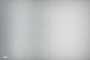 ALCA FLAT AIR ovládacie tlačidlo pre dve splachovania, Anti-fingerprint, eloxovaný hliník, matný alunox