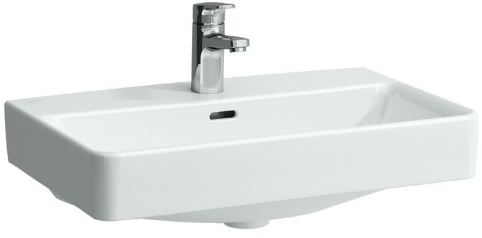 LAUFEN PRO S umývadlo 60 cm, s otvorom pre batériu a prepadom H8179590001041 Obrázek - Hlavní obrázek