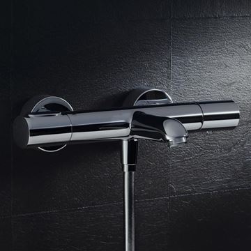 AXOR CITTERIO M vaňová nástenná termostatická batéria, s prepínačom, chróm 34435000 Obrázek - fotka