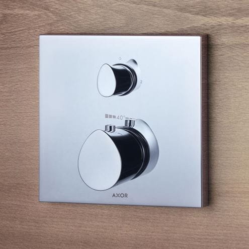AXOR STARCK ORGANIC podomietková termostatická batéria, pre 2 spotrebiče, chróm 12716000 Obrázek - fotka