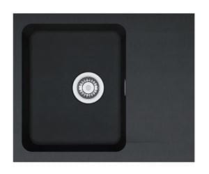 FRANKE ORION OID 611-62 tectonitový drez 620x500 mm, otočný, odkvapkávač, čierna