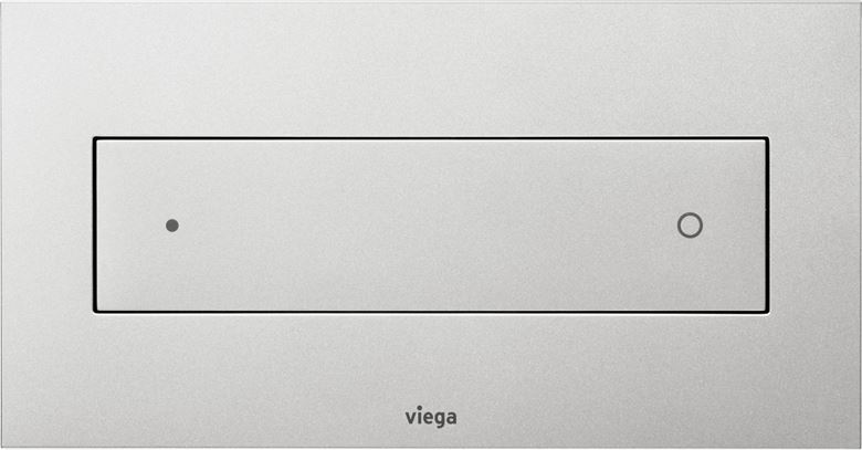 VIEGA VISIGN FOR STYLE 12 8332.1 ovládacie tlačidlo pre dve splachovania, plast, ušľachtilá matná 597276 Obrázek - fotka
