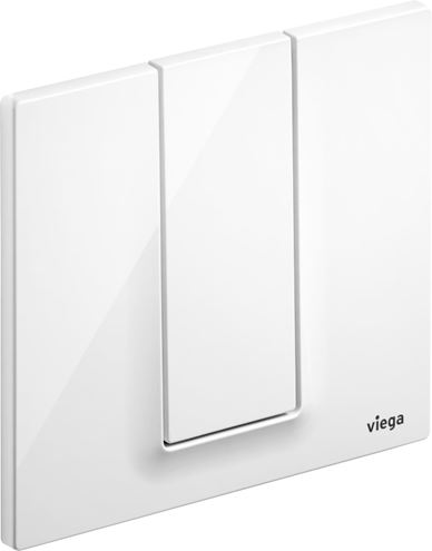 VIEGA VISIGN FOR STYLE 14 8334.2 ovládacie tlačidlo splachovania pre pisoár, plast, alpská biela 654566 Obrázek - Hlavní obrázek