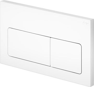 VIEGA PREVISTA VISIGN FOR LIFE 5 8601.1 ovládacie tlačidlo pre dve splachovania, plast, alpská biela