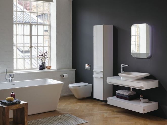 IDEAL STANDARD TONIC II vaňová batéria na postavenie na podlahu, so sprchovou súpravou, chróm A6347AA Obrázek - fotka