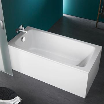 KALDEWEI SANIFORM PLUS 362-1 vaňa 160x70 cm, bez nožičiek, smaltovaná oceľ, Perl-Effekt 111700013001 Obrázek - fotka